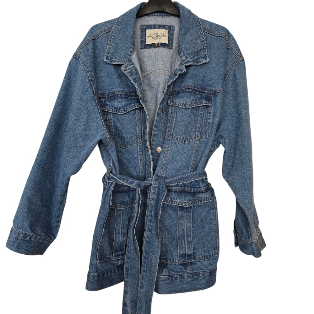 Ashley Vintage Charm denim oversize jacket - Picture 3 of 6
